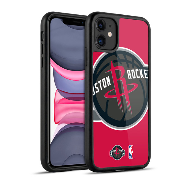 NBA Houston Rockets Logo Oversized Gel Armour Case For Apple iPhone 11