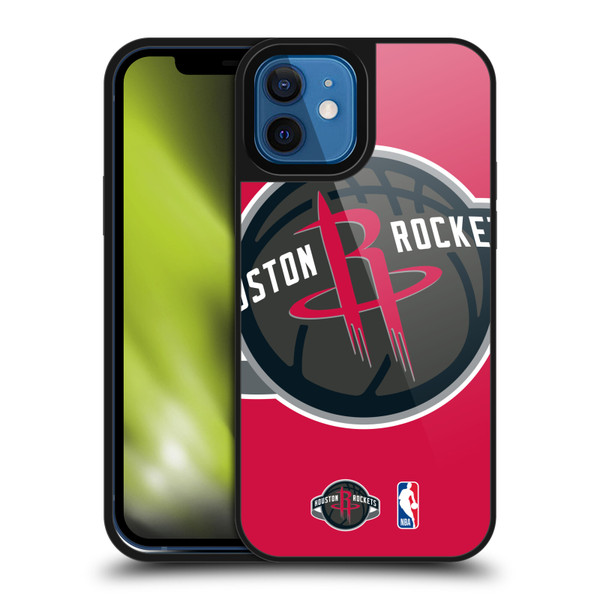 NBA Houston Rockets Logo Oversized Gel Armour Case For Apple iPhone 12 / iPhone 12 Pro