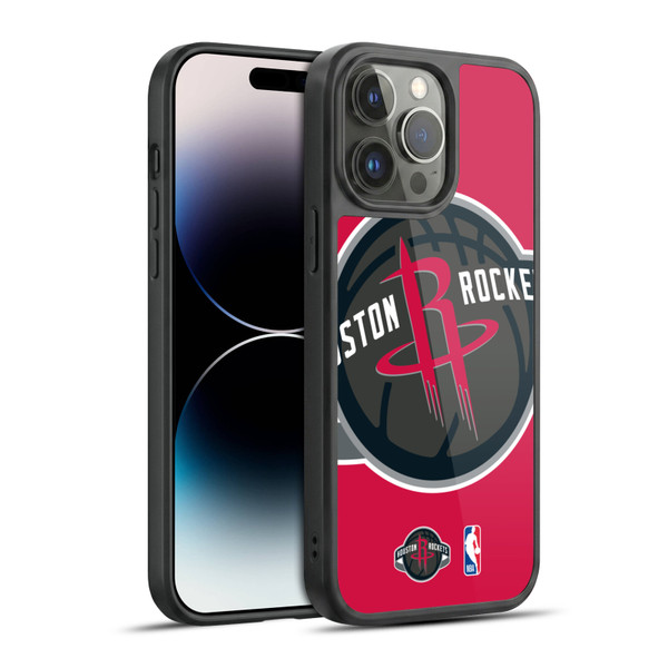 NBA Houston Rockets Logo Oversized Gel Armour Case For Apple iPhone 14 Pro Max