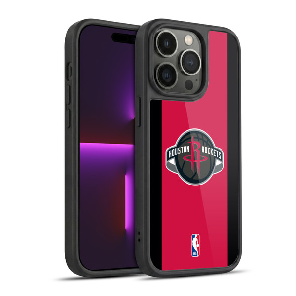 NBA Houston Rockets Logo Red Design Gel Armour Case For Apple iPhone 14 Pro