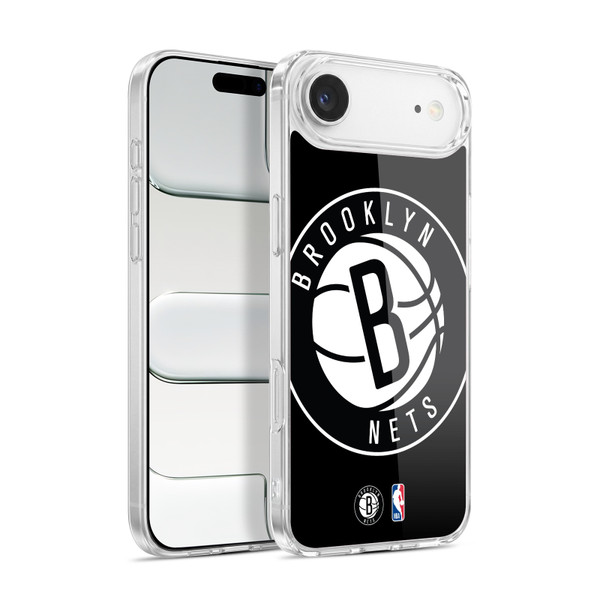 NBA Brooklyn Nets Logo Oversized Soft Gel Case for Apple iPhone 17 Air