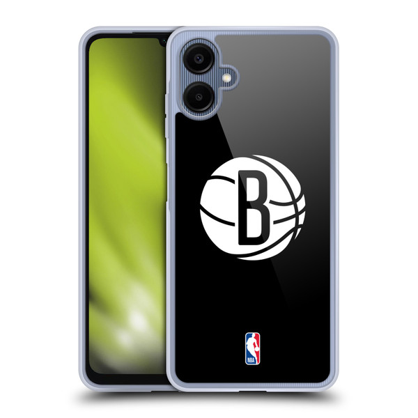 NBA Brooklyn Nets Logo Black Soft Gel Case for Samsung Galaxy A06 4G / 5G