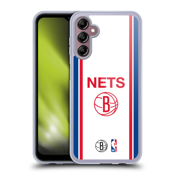 NBA Brooklyn Nets Logo Retro Design Soft Gel Case for Samsung Galaxy A14 5G