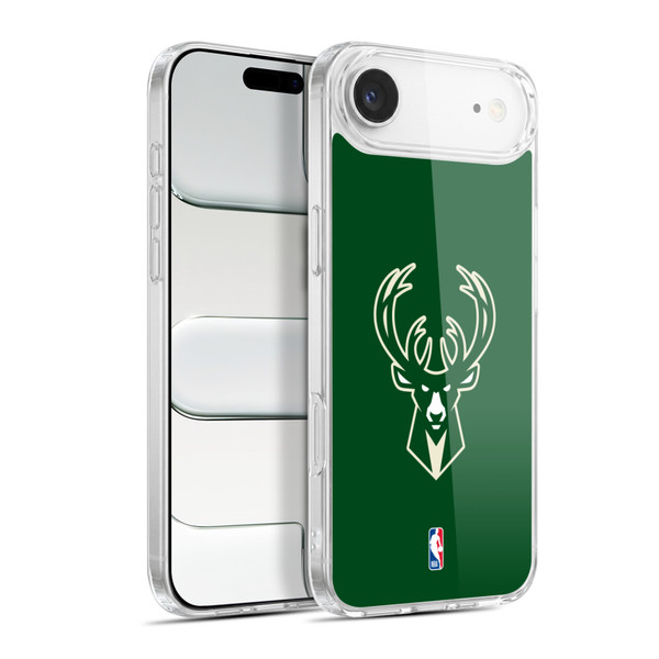 NBA Milwaukee Bucks Logo Green Soft Gel Case for Apple iPhone 17 Air