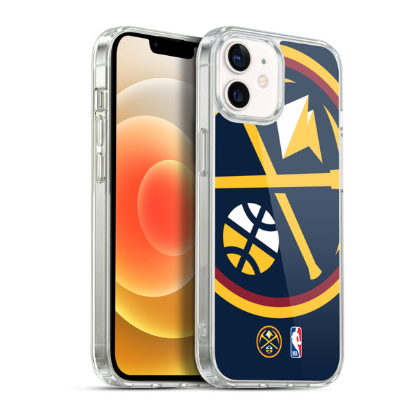 NBA Denver Nuggets Logo Oversized Soft Gel Case for Apple iPhone 12 / iPhone 12 Pro & MagSafe