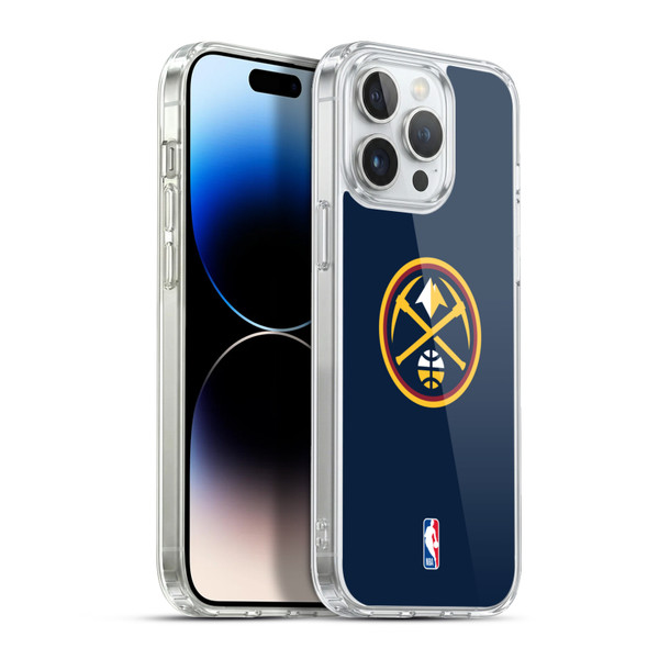 NBA Denver Nuggets Logo Midnight Blue Soft Gel Case for Apple iPhone 13 Pro Max & MagSafe