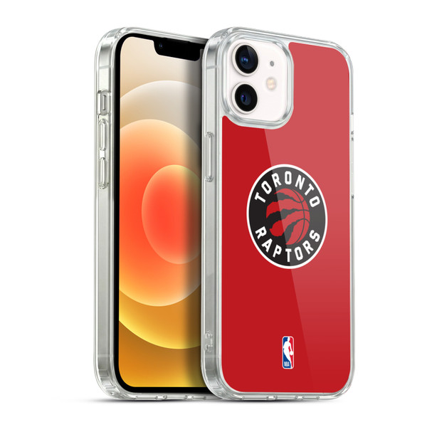 NBA Toronto Raptors Logo Red Soft Gel Case for Apple iPhone 12 / iPhone 12 Pro & MagSafe