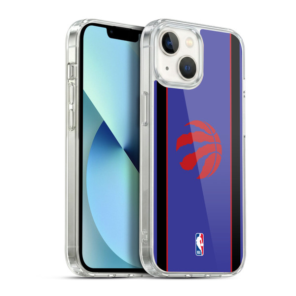 NBA Toronto Raptors Logo Retro Design Soft Gel Case for Apple iPhone 13