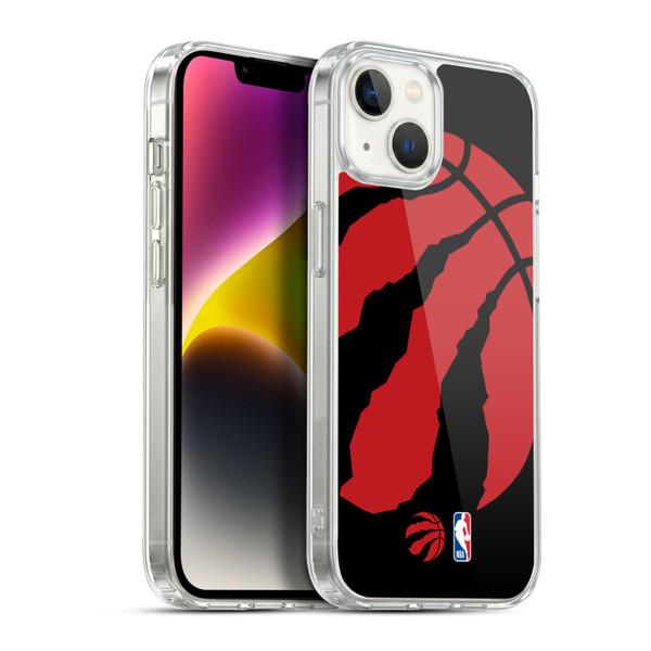 NBA Toronto Raptors Logo Oversized Soft Gel Case for Apple iPhone 14 Plus & MagSafe