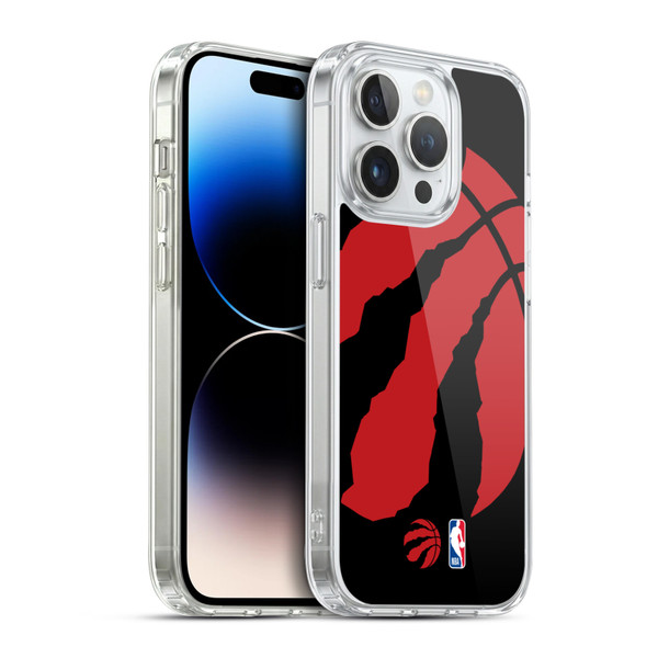 NBA Toronto Raptors Logo Oversized Soft Gel Case for Apple iPhone 14 Pro & MagSafe