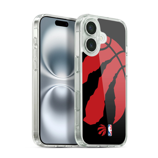 NBA Toronto Raptors Logo Oversized Soft Gel Case for Apple iPhone 16 & MagSafe