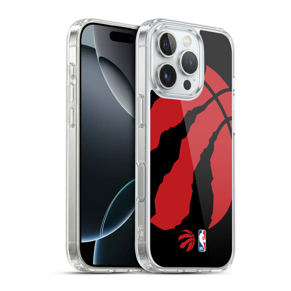 NBA Toronto Raptors Logo Oversized Soft Gel Case for Apple iPhone 16 Pro & MagSafe