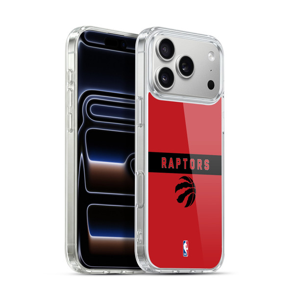 NBA Toronto Raptors Logo Red Design Soft Gel Case for Apple iPhone 17 Pro Max