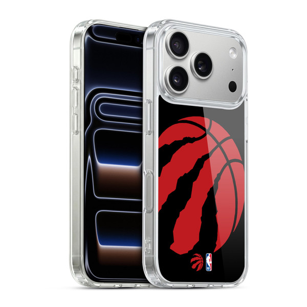 NBA Toronto Raptors Logo Oversized Soft Gel Case for Apple iPhone 17 Pro