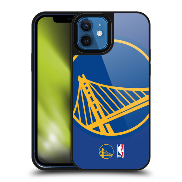 NBA Golden State Warriors Logo Oversized Gel Armour Case For Apple iPhone 12 / iPhone 12 Pro