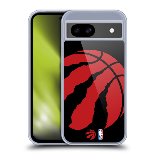 NBA Toronto Raptors Logo Oversized Soft Gel Case for Google Pixel 8a