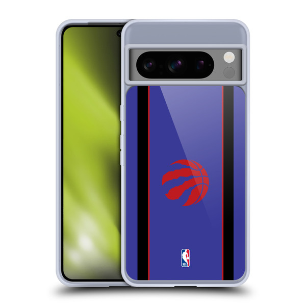 NBA Toronto Raptors Logo Retro Design Soft Gel Case for Google Pixel 8 Pro