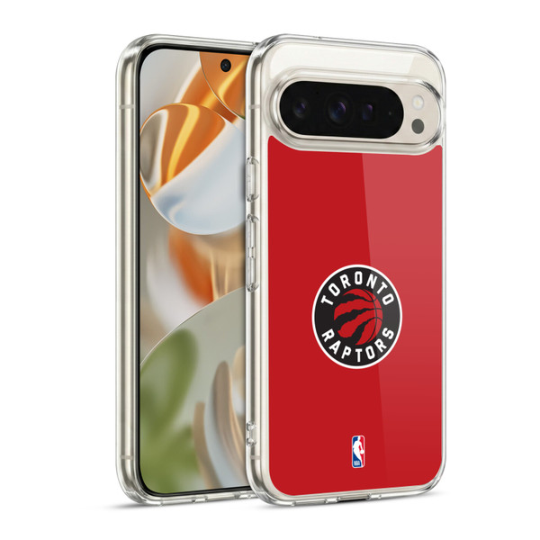 NBA Toronto Raptors Logo Red Soft Gel Case for Google Pixel 9 / Pixel 9 Pro