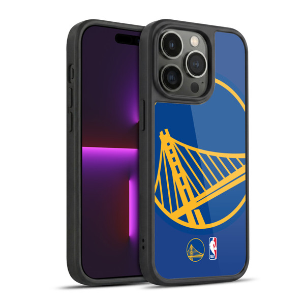 NBA Golden State Warriors Logo Oversized Gel Armour Case For Apple iPhone 14 Pro