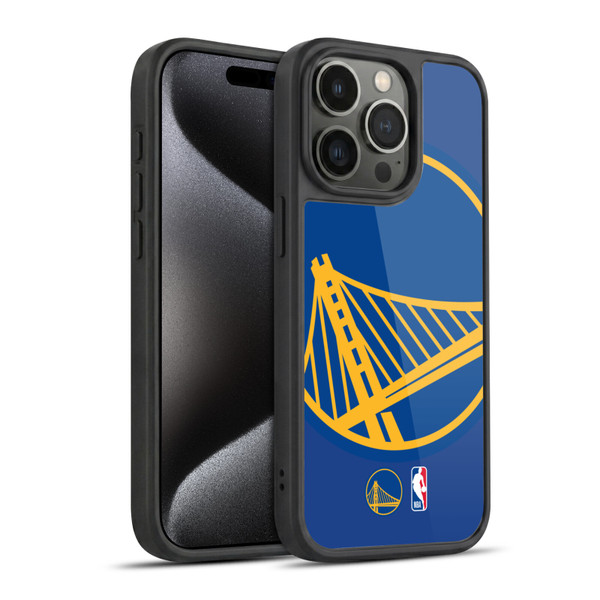 NBA Golden State Warriors Logo Oversized Gel Armour Case For Apple iPhone 15 Pro