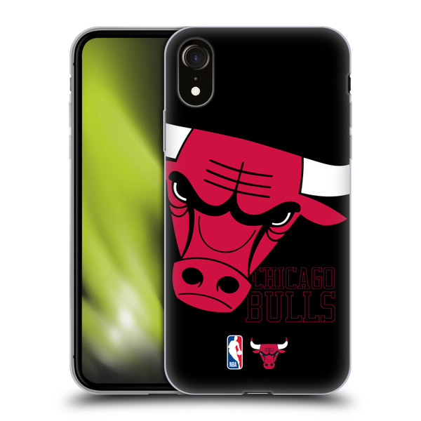 NBA Chicago Bulls Logo Oversized Soft Gel Case for Apple iPhone XR