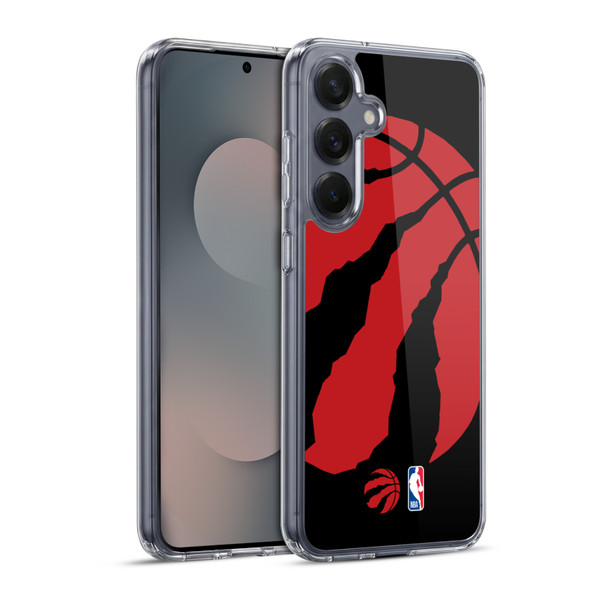 NBA Toronto Raptors Logo Oversized Soft Gel Case for Samsung Galaxy S25+ & MagSafe