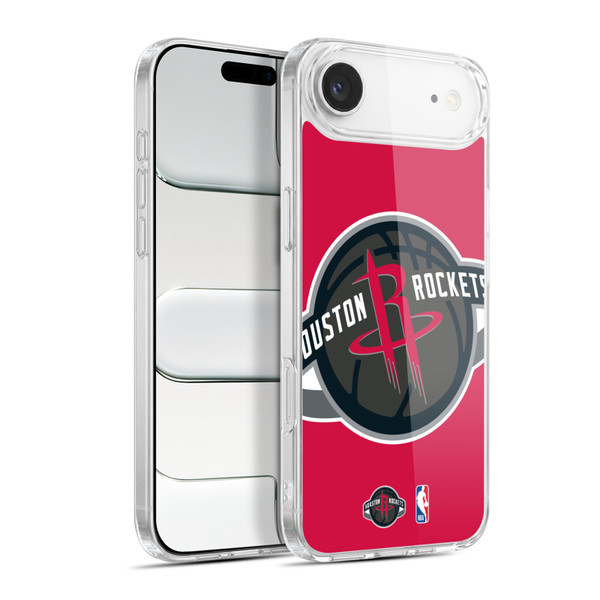 NBA Houston Rockets Logo Oversized Soft Gel Case for Apple iPhone 17 Air