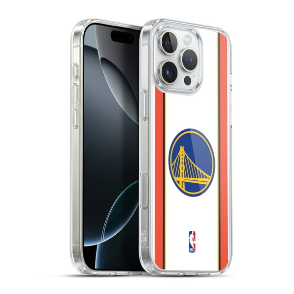 NBA Golden State Warriors Logo Retro Design Soft Gel Case for Apple iPhone 16 Pro Max & MagSafe