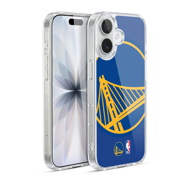 NBA Golden State Warriors Logo Oversized Soft Gel Case for Apple iPhone 17