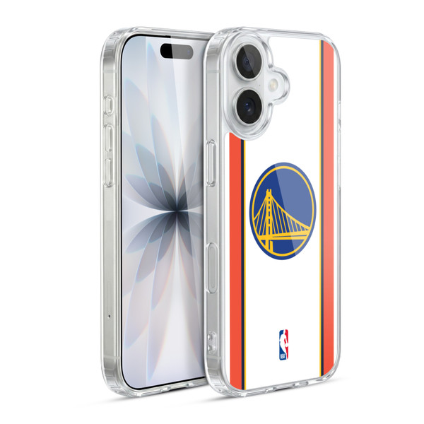 NBA Golden State Warriors Logo Retro Design Soft Gel Case for Apple iPhone 17