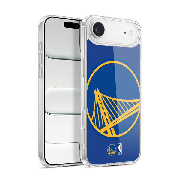 NBA Golden State Warriors Logo Oversized Soft Gel Case for Apple iPhone 17 Air