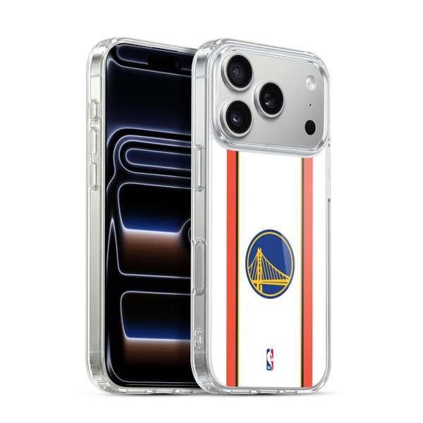NBA Golden State Warriors Logo Retro Design Soft Gel Case for Apple iPhone 17 Pro