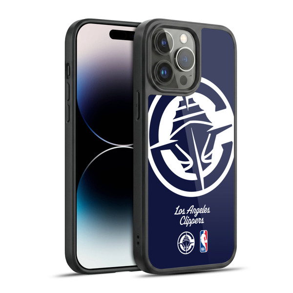 NBA Los Angeles Clippers Logo Oversized Gel Armour Case For Apple iPhone 14 Pro Max