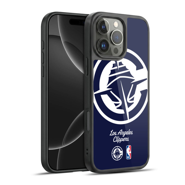NBA Los Angeles Clippers Logo Oversized Gel Armour Case For Apple iPhone 16 Pro Max