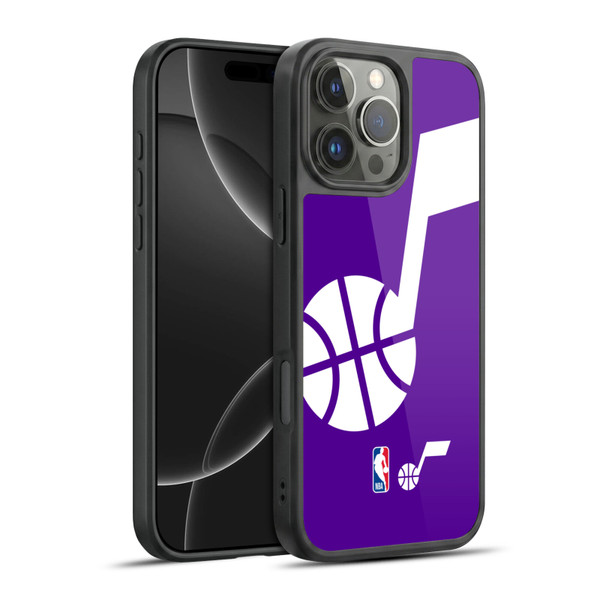 NBA Utah Jazz Logo Oversized Gel Armour Case For Apple iPhone 16 Pro Max