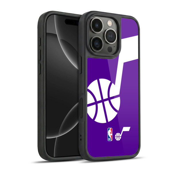NBA Utah Jazz Logo Oversized Gel Armour Case For Apple iPhone 16 Pro