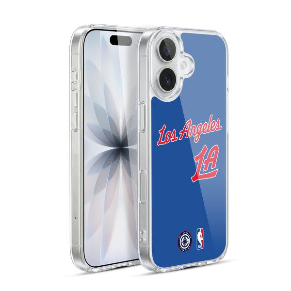 NBA Los Angeles Clippers Logo Retro Design Soft Gel Case for Apple iPhone 17
