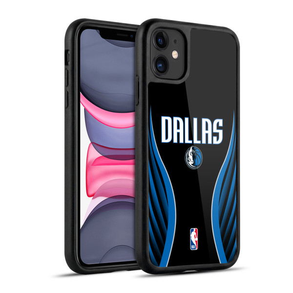 NBA Dallas Mavericks Logo Black Design Gel Armour Case For Apple iPhone 11