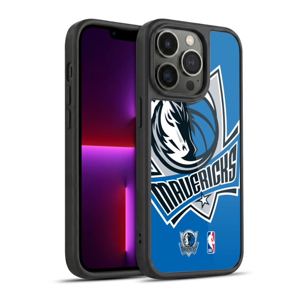 NBA Dallas Mavericks Logo Oversized Gel Armour Case For Apple iPhone 13 Pro