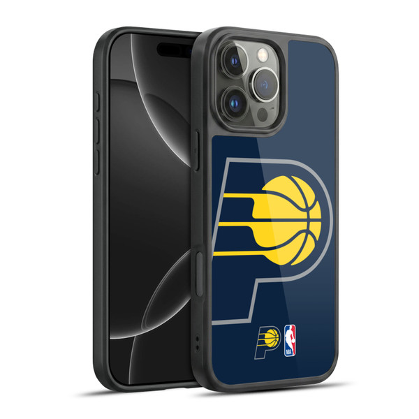 NBA Indiana Pacers Logo Oversized Gel Armour Case For Apple iPhone 16 Pro Max
