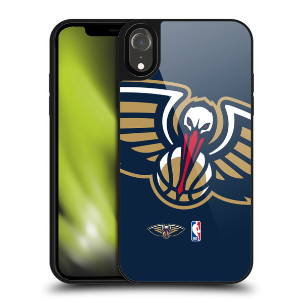 NBA New Orleans Pelicans Logo Oversized Gel Armour Case For Apple iPhone XR