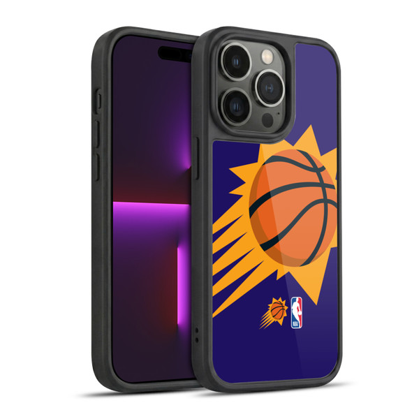 NBA Phoenix Suns Logo Oversized Gel Armour Case For Apple iPhone 14 Pro