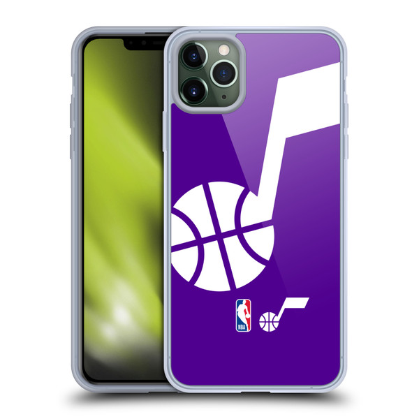NBA Utah Jazz Logo Oversized Soft Gel Case for Apple iPhone 11 Pro Max & MagSafe