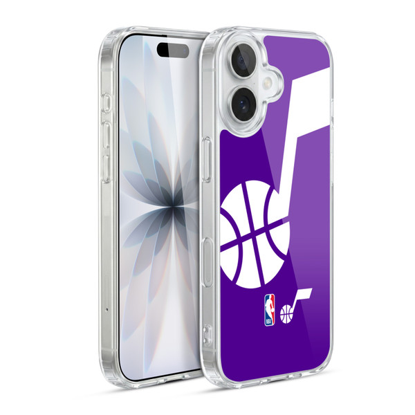 NBA Utah Jazz Logo Oversized Soft Gel Case for Apple iPhone 17