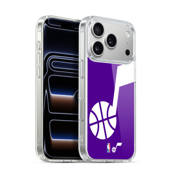 NBA Utah Jazz Logo Oversized Soft Gel Case for Apple iPhone 17 Pro