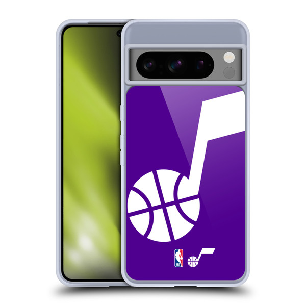 NBA Utah Jazz Logo Oversized Soft Gel Case for Google Pixel 8 Pro