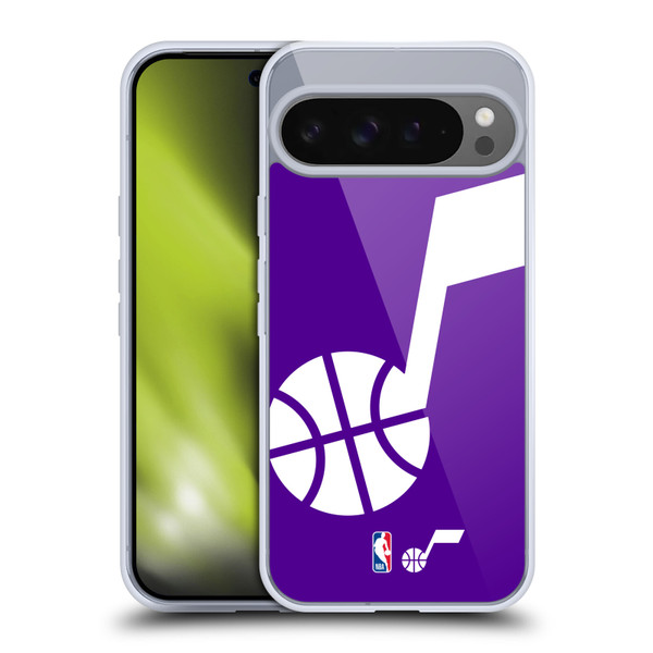NBA Utah Jazz Logo Oversized Soft Gel Case for Google Pixel 9 Pro XL
