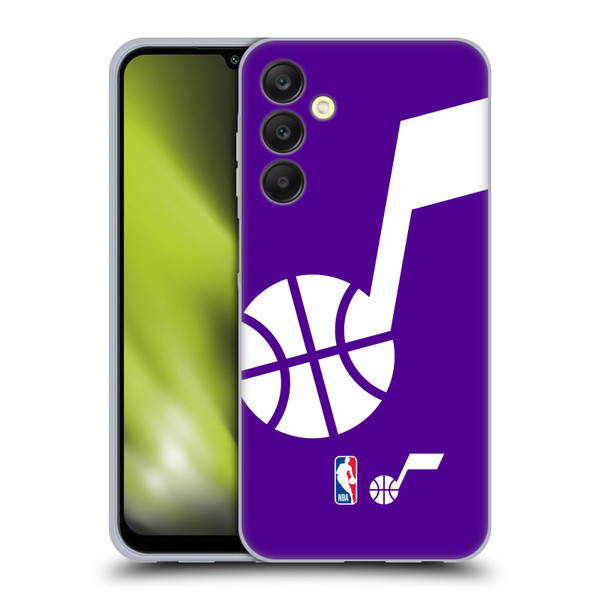 NBA Utah Jazz Logo Oversized Soft Gel Case for Samsung Galaxy A25 5G