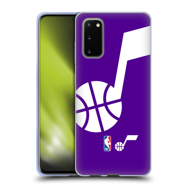 NBA Utah Jazz Logo Oversized Soft Gel Case for Samsung Galaxy S20 / S20 5G