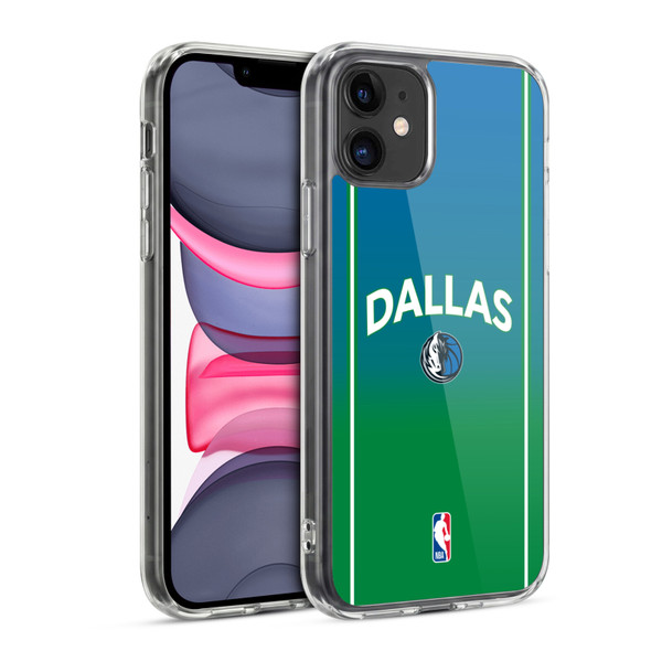 NBA Dallas Mavericks Logo Retro Design Soft Gel Case for Apple iPhone 11